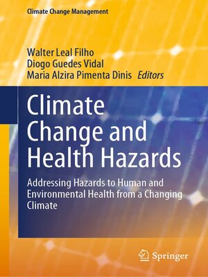 cover image of Climate Change and Health Hazards